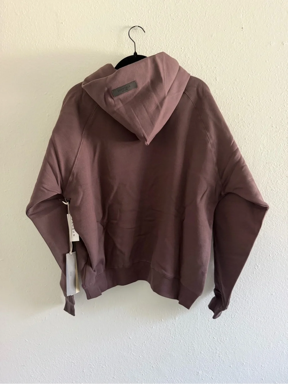 Fear of God Essentials 'Plum' Hoodie